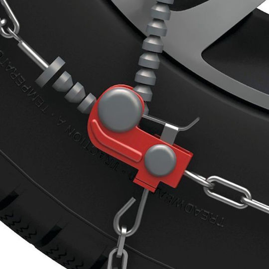 Konig XG Cross No 233 Anti-slip Chains Thickness 9mm Passenger & 4x4 Car 2pcs