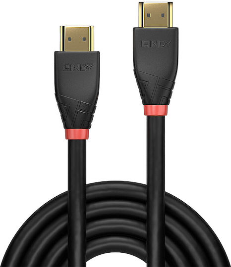 Lindy HDMI 2.0 Premium High Speed 4K 60Hz HDR Cable HDMI Male - HDMI Male 7.5m Black