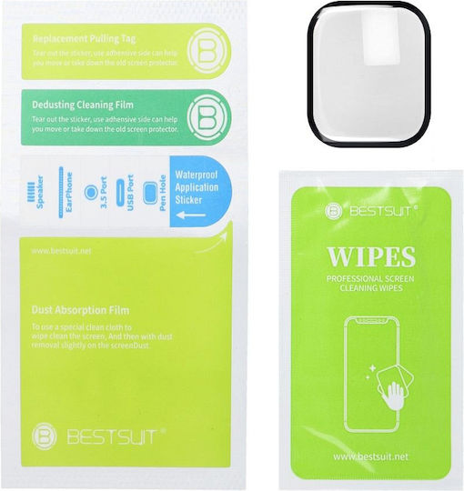 Bestsuit 5D Flexible Tempered Glass για το Apple Watch Series 7, Apple 1τμχ