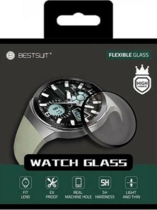 Bestsuit Flexible Hybrid Gehärtetes Glas für das Huawei Watch 3 Pro 1Stück