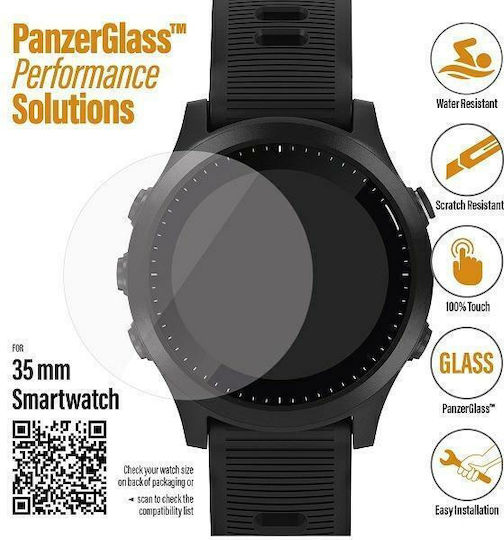 PanzerGlass 2.5D Gehärtetes Glas für das Garmin Forerunner 45 1Stück 3605