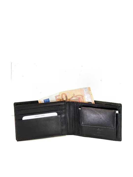 Δερμάτινο Ανδρικό Πορτοφόλι με RFID Μαύρο