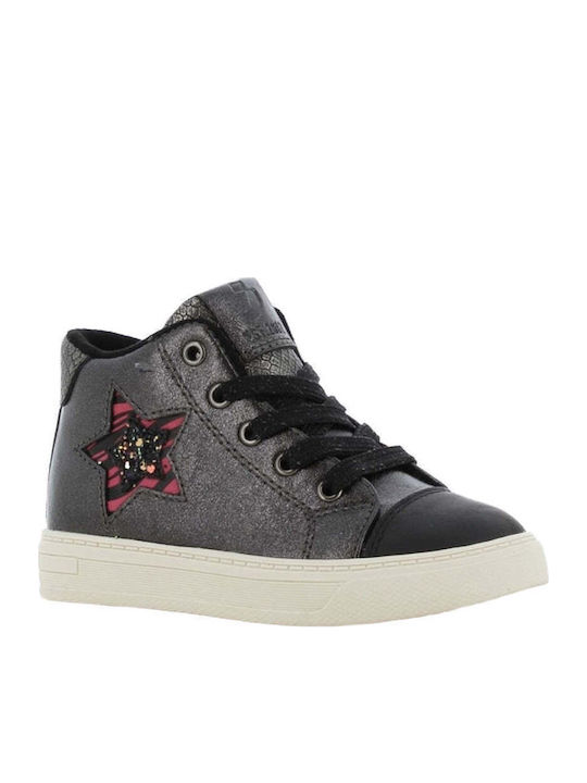 Kids Boots with Laces Gray