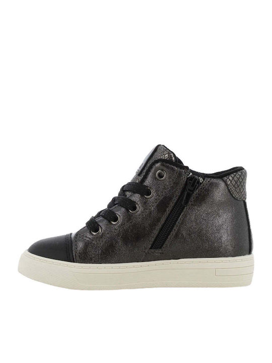 Kids Boots with Laces Gray