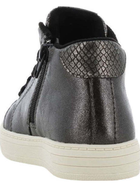Kids Boots with Laces Gray
