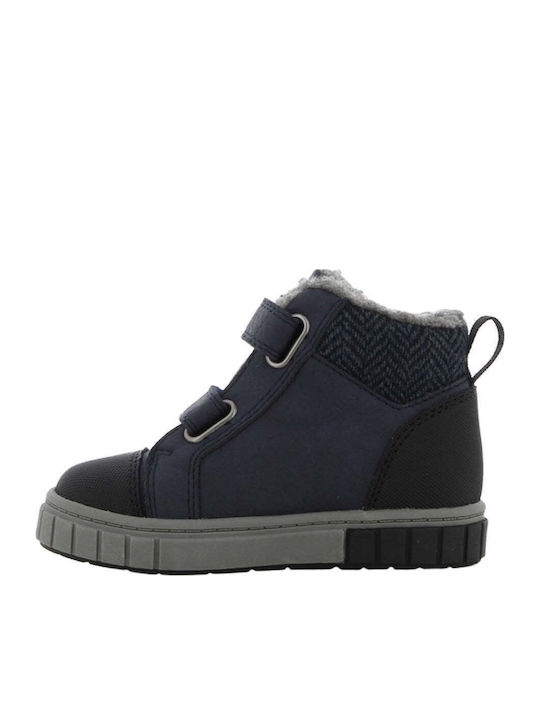 Kinderstiefeletten mit Klettverschluss Blau