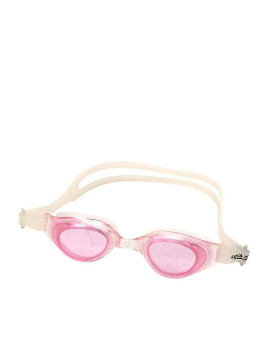 Aquaspeed Agila Swimming Goggles Kids with Anti-fog Lenses Pink