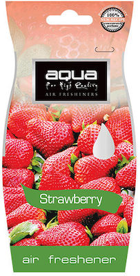 Aqua Cartelă Aromatică Agățătoare Mașină The Naturals Căpșuni 1buc