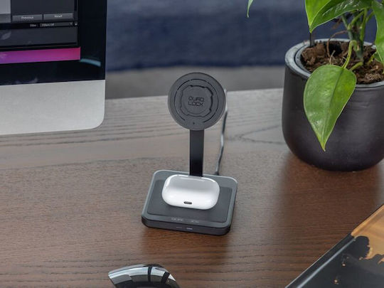 Quad Lock Magsafe Ladegerät und Kabel USB-C 5W Schwarzs (MAG)