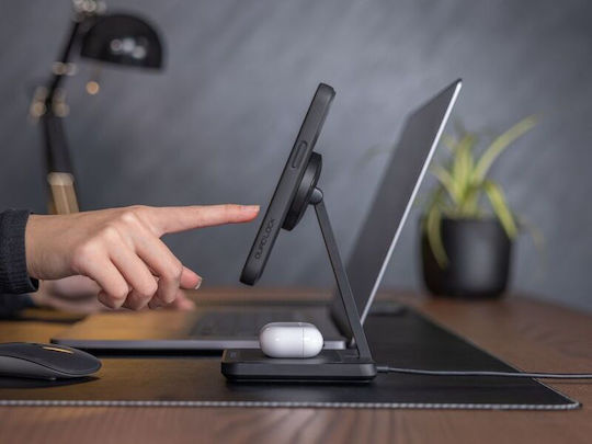 Quad Lock Magsafe Ladegerät und Kabel USB-C 5W Schwarzs (MAG)