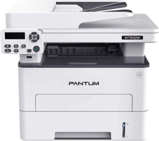 Pantum M7100DW Black and White All In One Laser Printer with WiFi and Mobile Printing