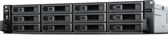 Synology RackStation RS2423RP+ NAS Rack με 12 θέσεις για HDD/SSD και 2 θύρες Ethernet