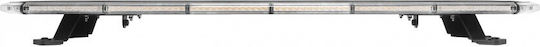 Kamar Auto-Leuchtturm LED 12 / 24V 122cm mit Orange Beleuchtung