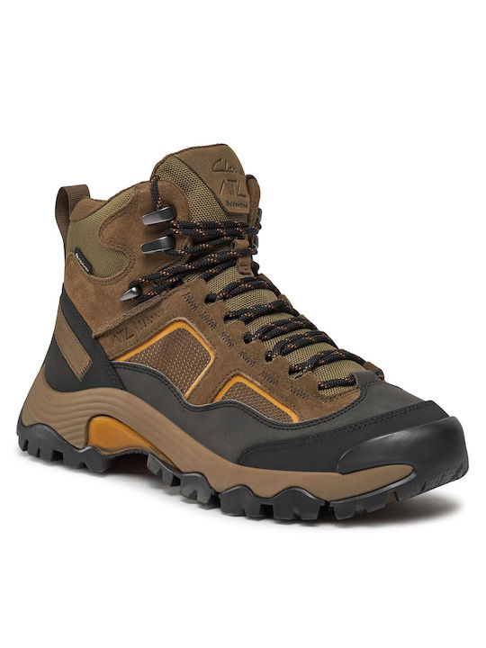 Clarks Atl Hikehi Männer Wanderschuhe Gore-Tex Grüne Clarks Atl Hikehi Männer Wanderschuhe Gore-Tex Grüne