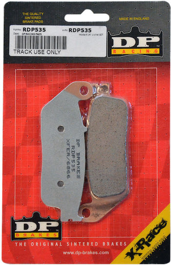 DP Brakes Τακάκια Μοτοσυκλέτας Εμπρός