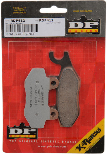 DP Brakes Τακάκια Μοτοσυκλέτας Εμπρός