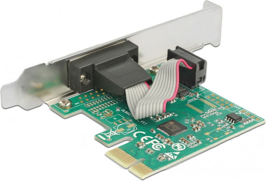 DeLock Κάρτα PCIe σε 1 θύρα RS232 DB9 Serial