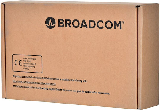 Broadcom Κарта PCIe в порт SAS / SATA