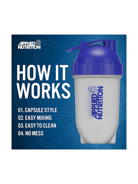 Applied Nutrition Bullet Shaker Πρωτεΐνης 500ml Πλαστικό Διάφανο