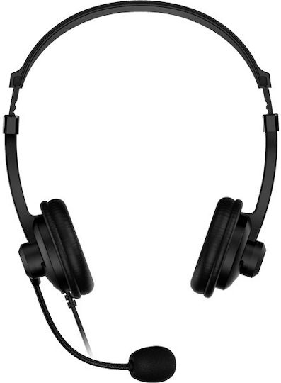 Genius HS-230U On Ear Căști Multimedia cu microfon și conexiune USB-A