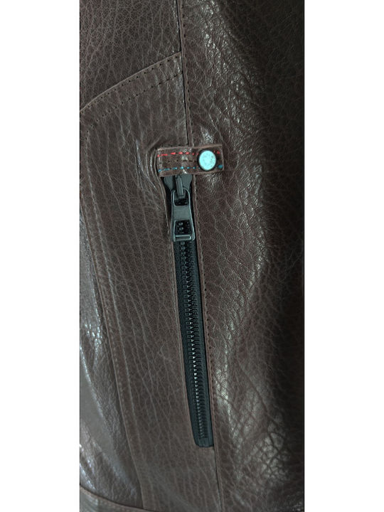 Leather Jacket Brown