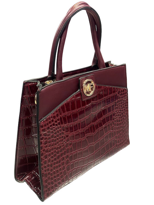 Damentasche Handtasche Burgundisch