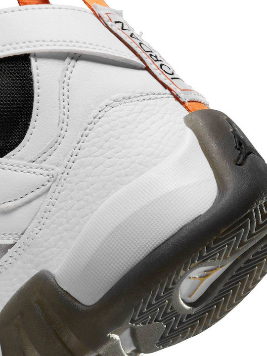 Jumpman Two Trey GS Incaltaminte Sport Copii Baschet Cu Șireturi Albe