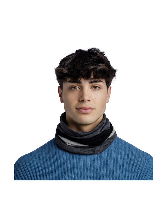 Buff Sportliches Halsband Grau