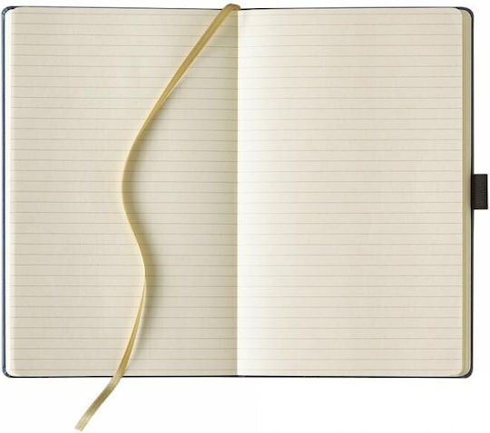 THeofylaktos Ivory Soft Carnet Cu dungi cu Elastic Negru