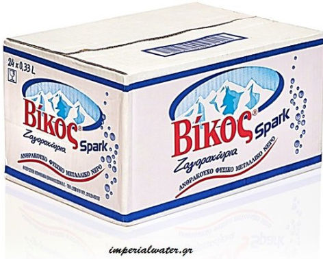 Vikos Carbonated Water 0.33lt