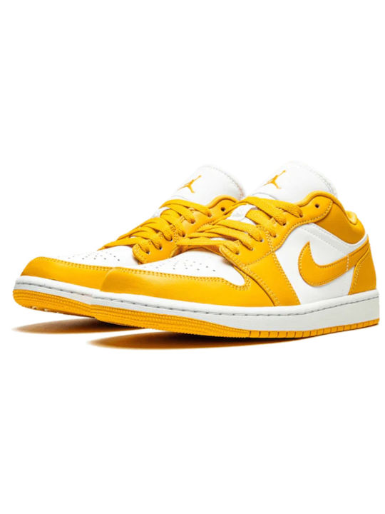 Jordan Air Jordan 1 Low Herren Sneakers White / Pollen