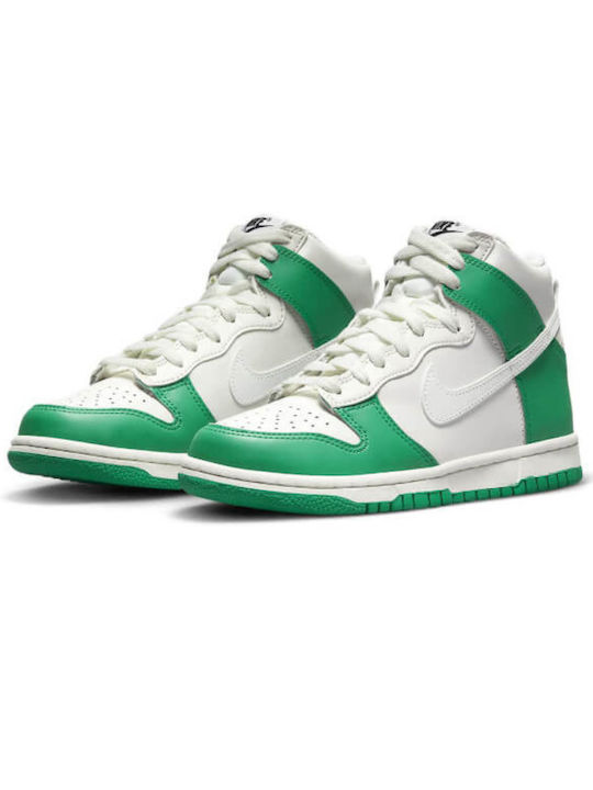 Nike Kids Sneakers Dunk High Green