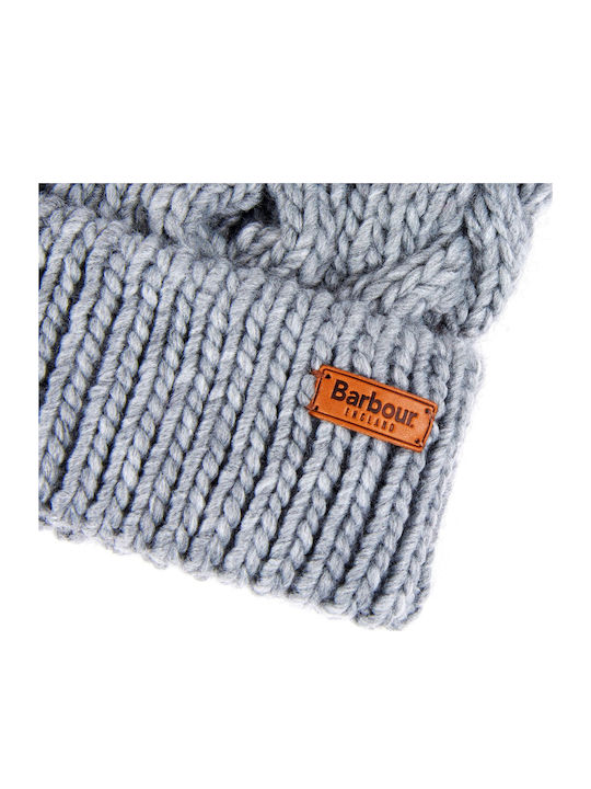 Penshaw Pom Pom Beanie Unisex Beanie Knitted in Gray color