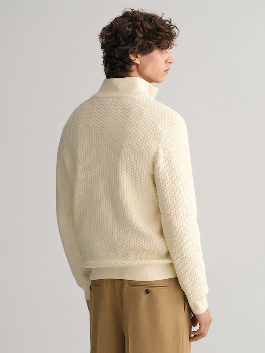 Gant Men's Long Sleeve Sweater Beige