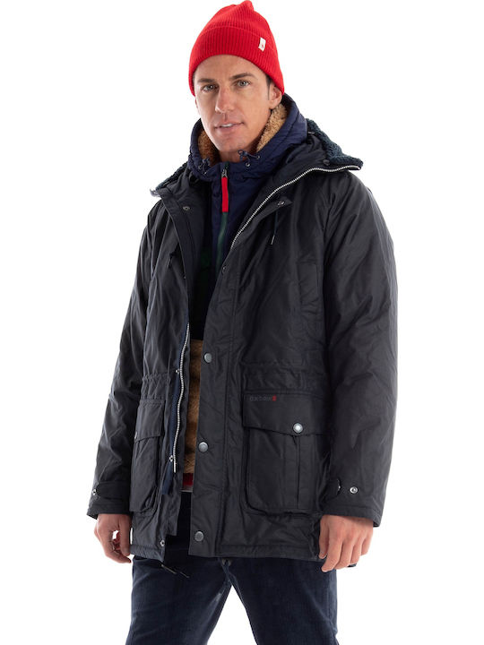 Winter Jacke Parka Marineblau