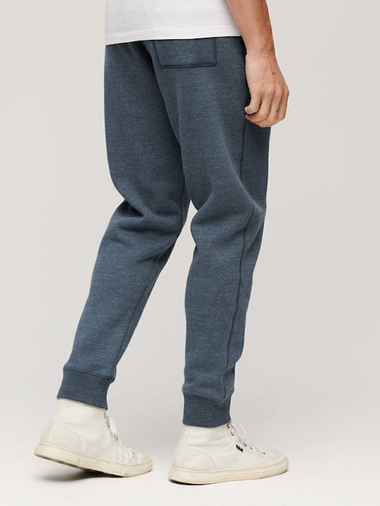 Ovin Sweatpants with Elastic Blue