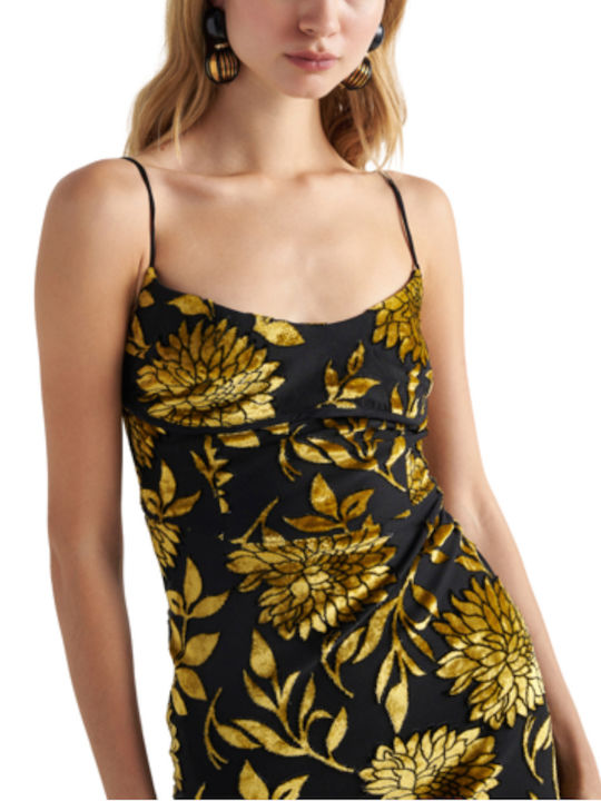 Sommer Midi Abendkleid Schwarz