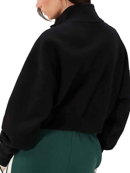 Sartoria Innocenzo Cropped Women's Sweatshirt Black