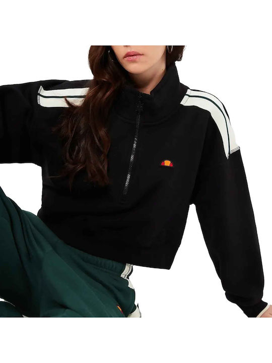 Sartoria Innocenzo Cropped Women's Sweatshirt Black
