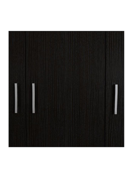 HomeMarkt Alivia Loft Dulap Rectangular Din Placă Din Lemn Agregat În Culoare Neagră 90x42x42cm HM351.01