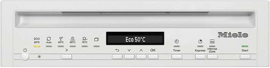 Miele Freistehender Geschirrspüler für 9 Gedecke B45xH90cm Weiß