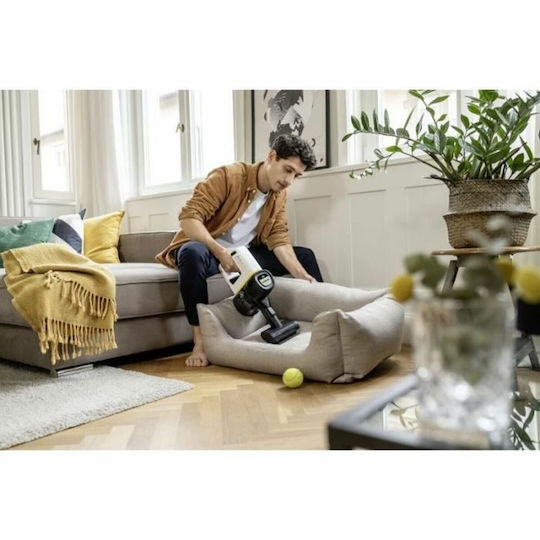 Karcher VC 4 Cordless Myhome Pet Επαναφορτιζόμενη Σκούπα 2 σε 1 Stick & Χειρός 21.6V Λευκή