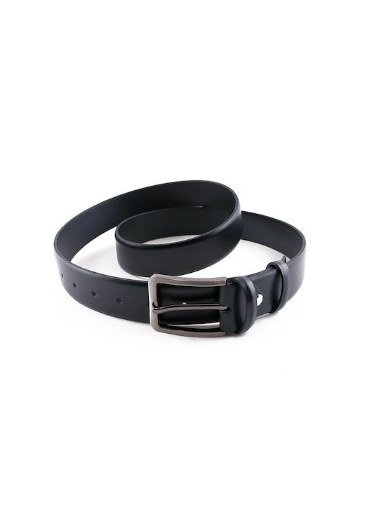 Men's Leather Belt Black