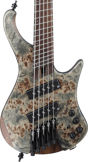Ibanez Elektrischer Bass EHB1505MS-BIF Black Ice Flat