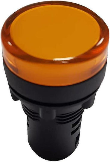Xindali LED Индикаторна светлина 48V Жълт 1бр 022-013048100