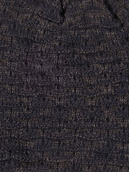 Beanie Unisex Beanie Knitted in Gray color