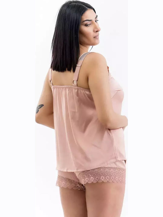 Lafagot Summer Women's Pyjama Set Pink