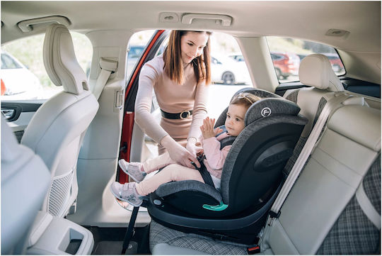 FreeOn Space Καθισματάκι Αυτοκινήτου i-Size με Isofix Gray