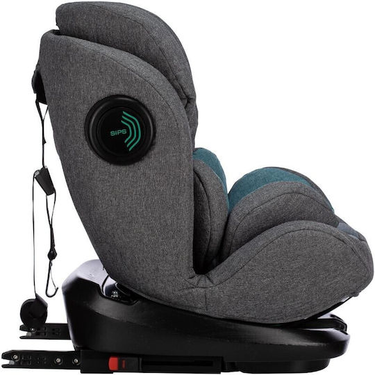 FreeOn Ultima Καθισματάκι Αυτοκινήτου i-Size με Isofix Gray Turquoise