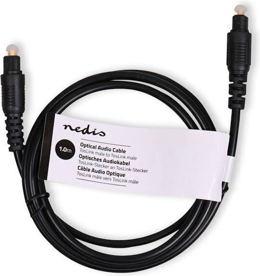 Nedis 1m TOS male Optical Cable (CAGT25000BK10)